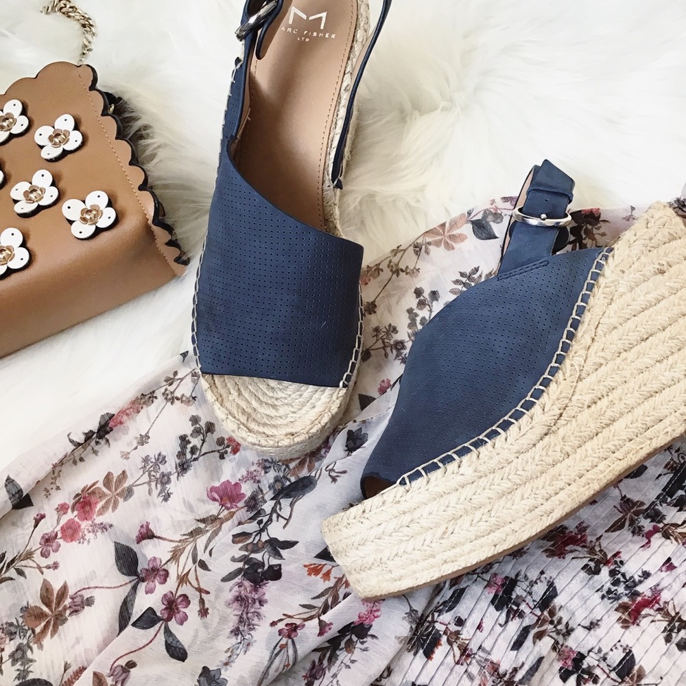 Marc Fisher Ltd Andela Espadrille Wedge Sandal